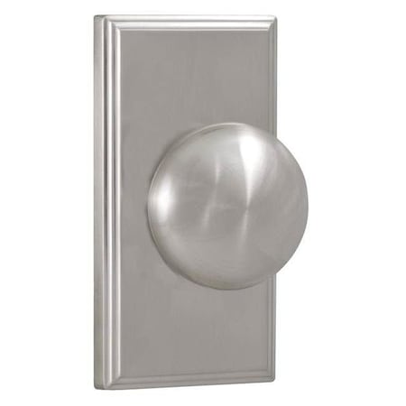 Weslock Knob Lockset, Privacy, Knob, Grade 2 03710ININSL20